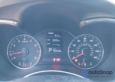 2016 Kia Forte Lx z USA, uszkodzony, nr VIN KNAFX4A69G5542286